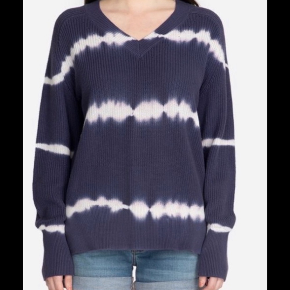 Johnny Was Tie Dye Pullover Sweater
